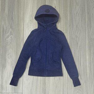 Indigo Lululemon scuba hoodie Womens XS